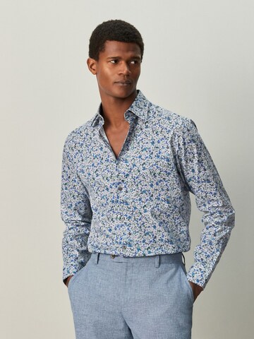 Next - Ajuste regular Camisa en azul