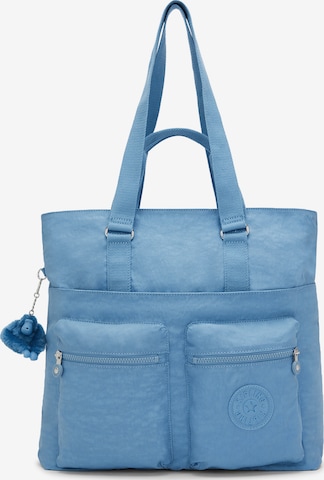 KIPLING - Bolso de hombro 'INDIA' en azul: frente