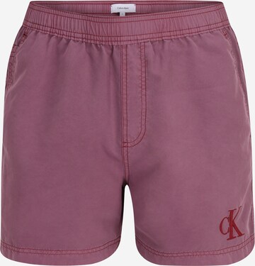 TOMMY HILFIGER Badeshorts 'Authentic' i lilla: forside