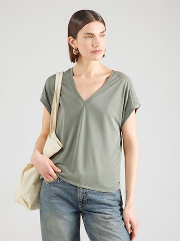 ONLY T-shirt 'ONLFREE' i grön: framsida
