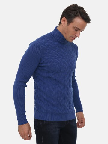 Sir Raymond Tailor Sweater 'Truff' in Blue