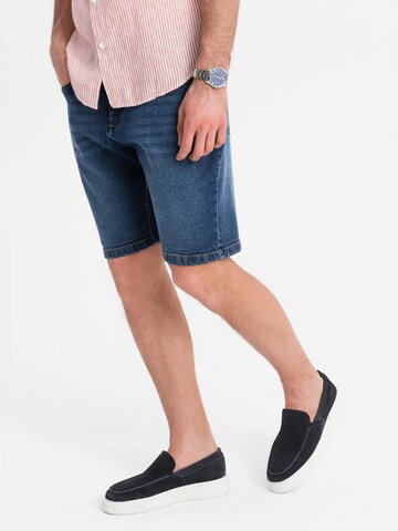 Ombre Regular Jeans in Blauw