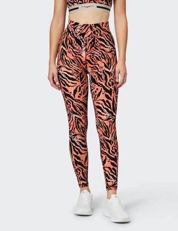 VENICE BEACH Skinny Sporthose in Orange: Vorderseite