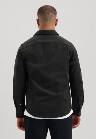 Coupe regular Chemise 'Ulrik' Dstrezzed en marron