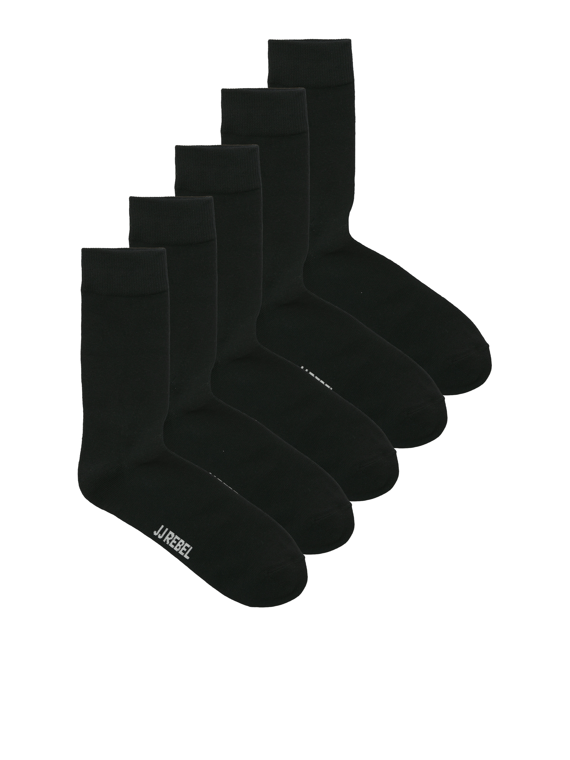 JJ Rebel Sokker i sort: forside