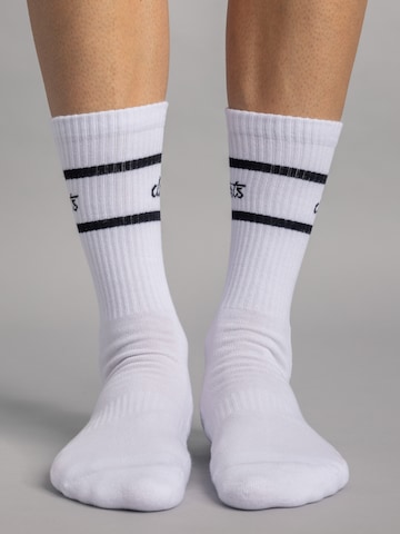 Dirts Socken 'Classic Striped Socks'‌‌‌‌‌‌ in Weiß