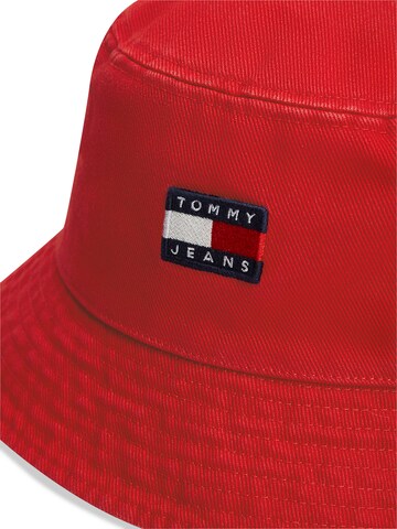 Chapeaux 'Heritage' Tommy Jeans en rouge
