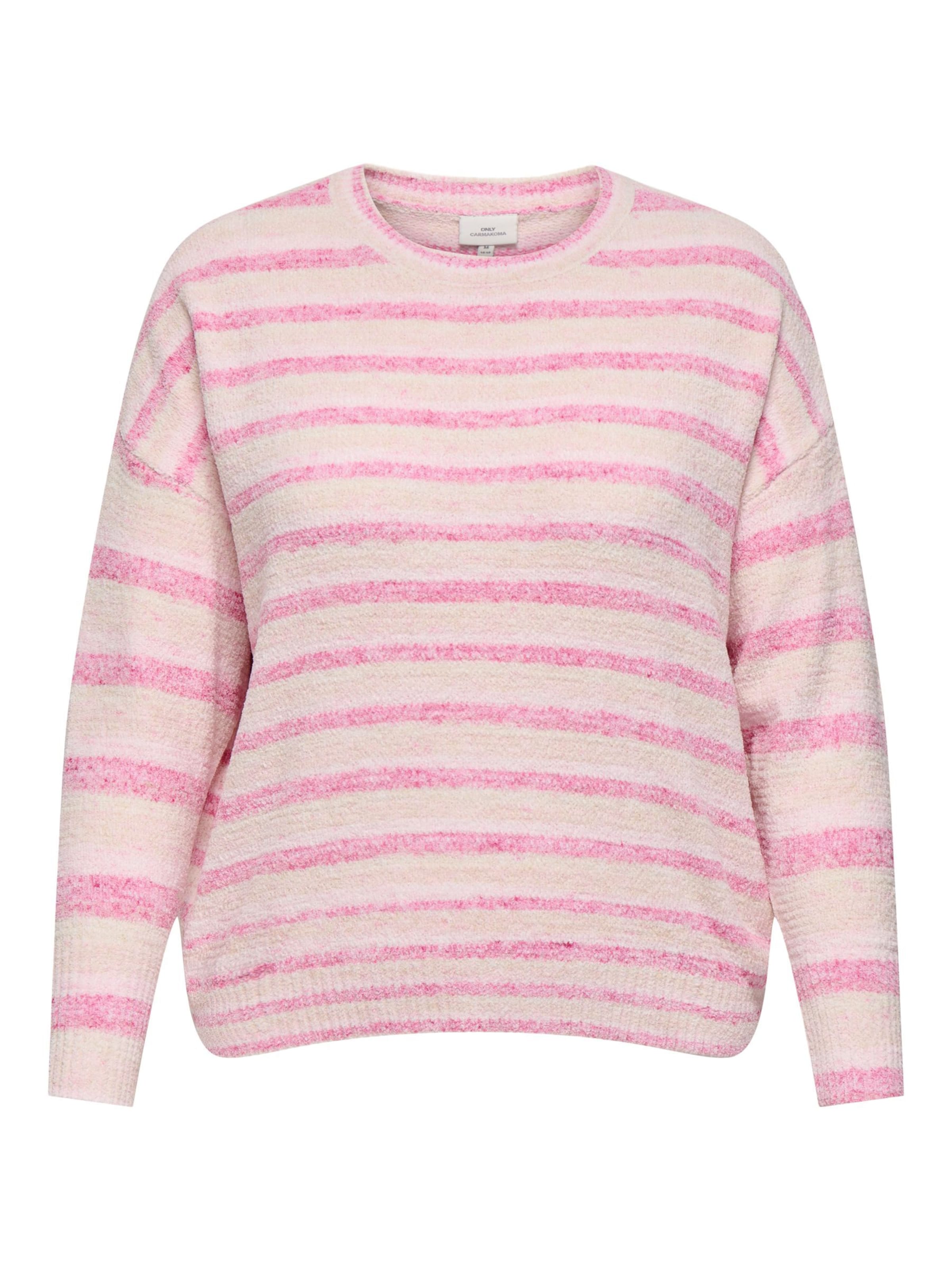Pullover 'CARJohanna' di ONLY Carmakoma in rosa: frontale