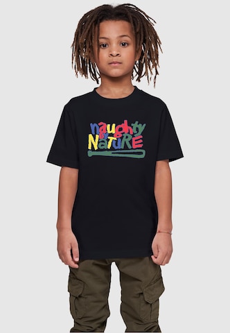 Merchcode Shirt 'Naughty By Nature' in Schwarz: predná strana