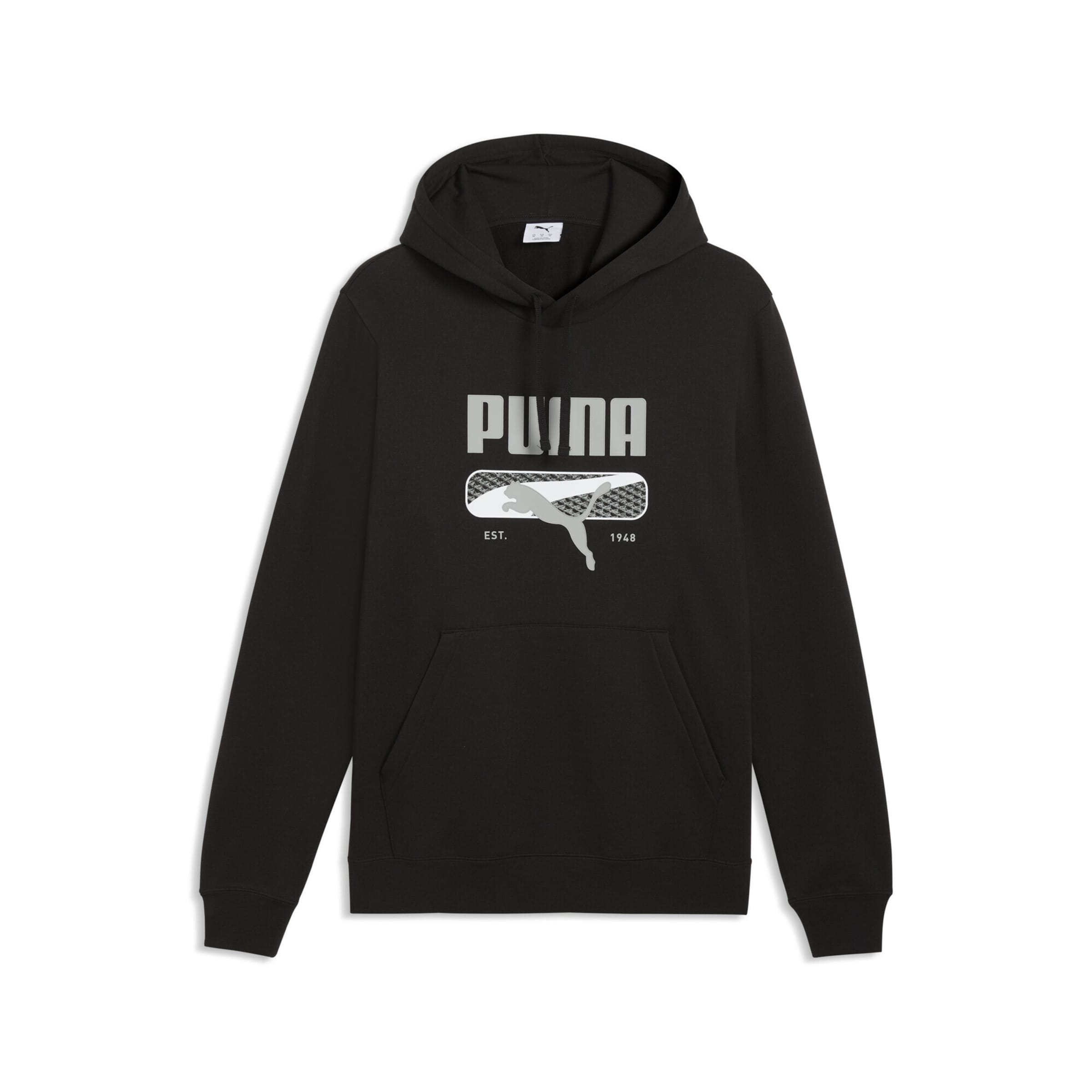 PUMA Sporttrui in Zwart: voorkant