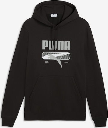 PUMA Sporttrui in Zwart: voorkant