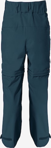 VAUDE Regular Outdoor Pants 'Yaras' in Blue