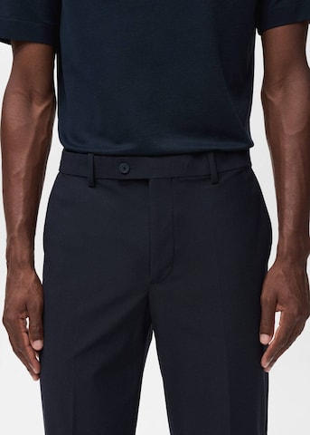 MANGO MAN Slimfit Hose 'Zurich' in Blau