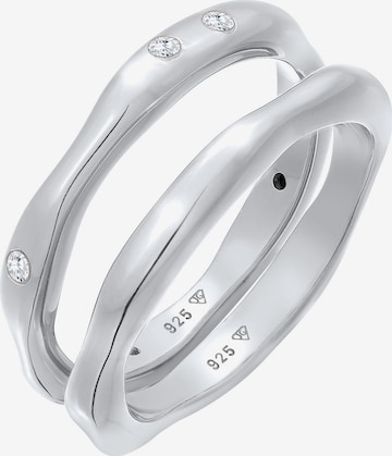 ELLI Ring in Silber: Vorderseite