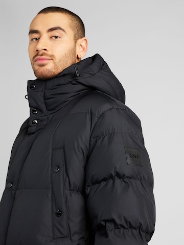 Manteau d’hiver 'Condolo' BOSS Black en noir