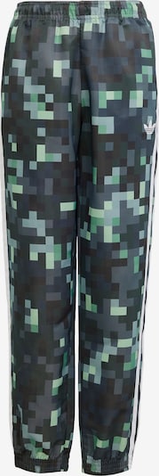 ADIDAS ORIGINALS Pantalon 'Adidas Originals x Minecraft' en gris foncé / kaki / vert pastel / blanc, Vue avec produit