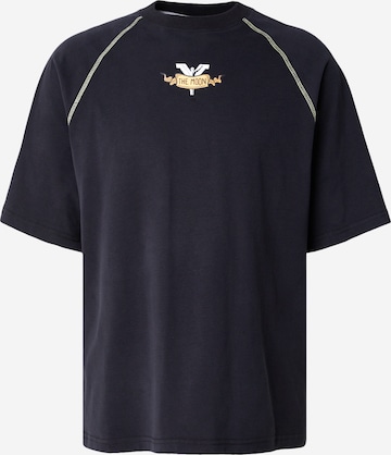 Carlo Colucci Shirt 'Eichbichler' in Zwart: voorkant