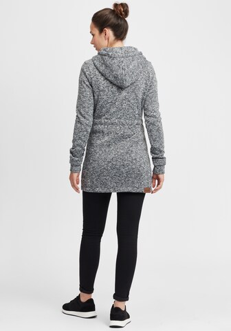 Oxmo Strickfleecejacke 'Thora' in Grau