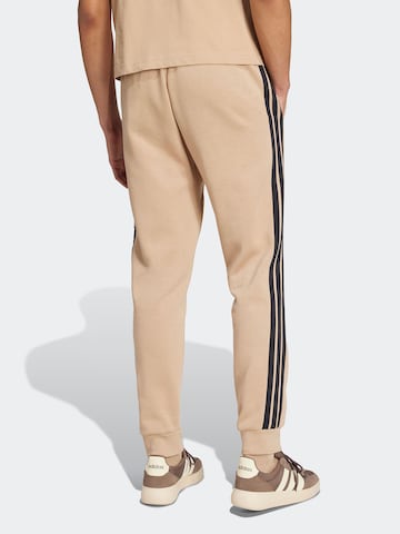 ADIDAS SPORTSWEAR Tapered Sporthose 'Essentials' in Beige