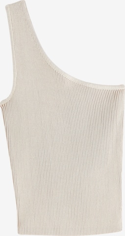 Next Knitted top in Beige: front