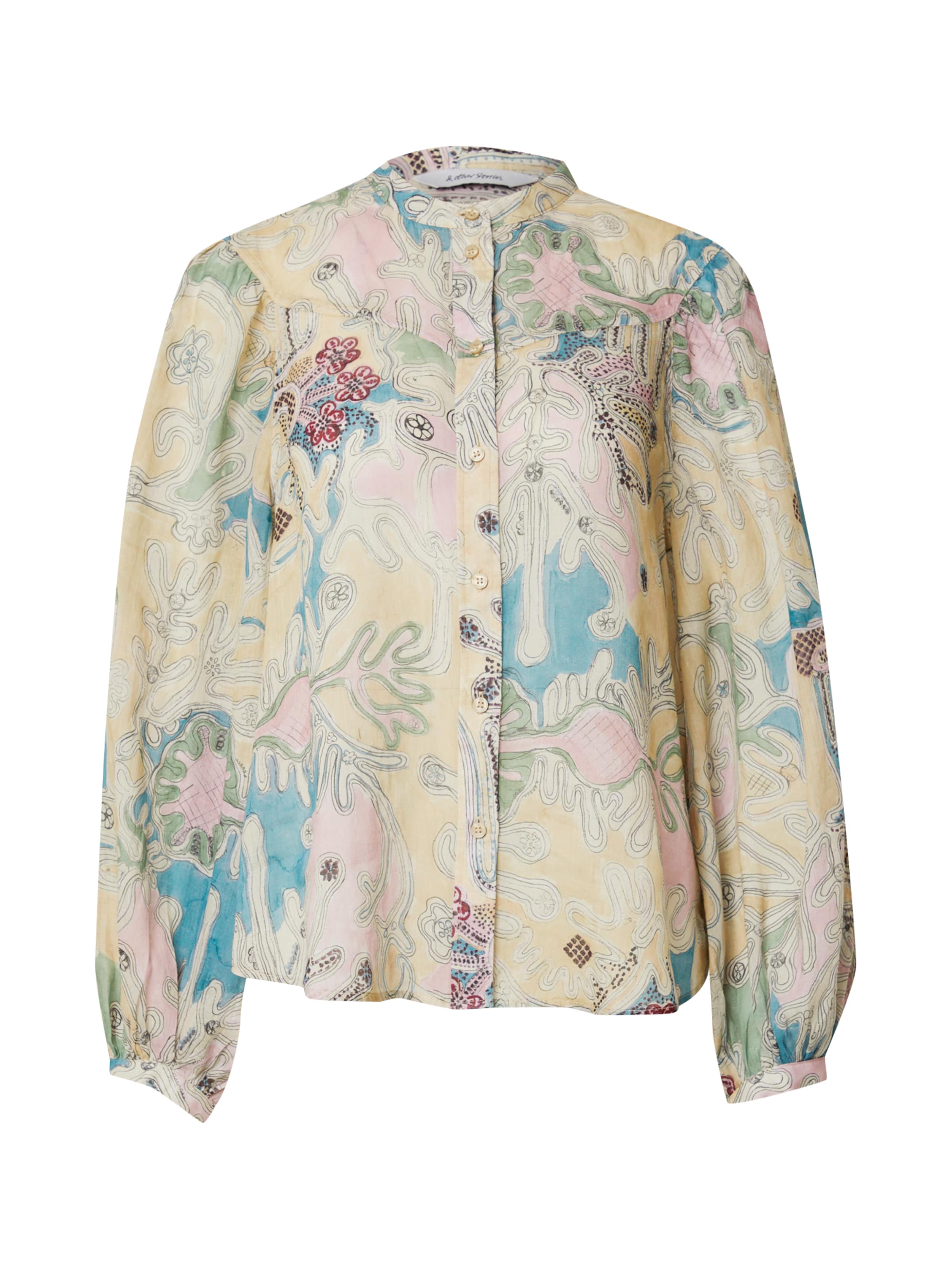 & Other Stories Blouse in Beige: front