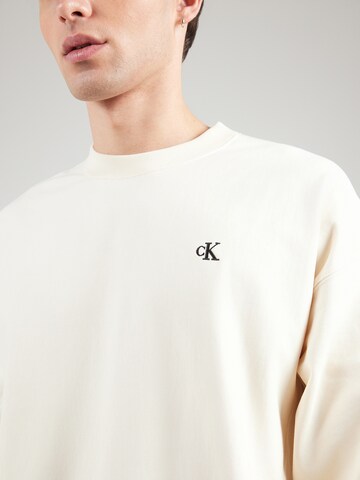 Calvin Klein Jeans Суичър в бяло