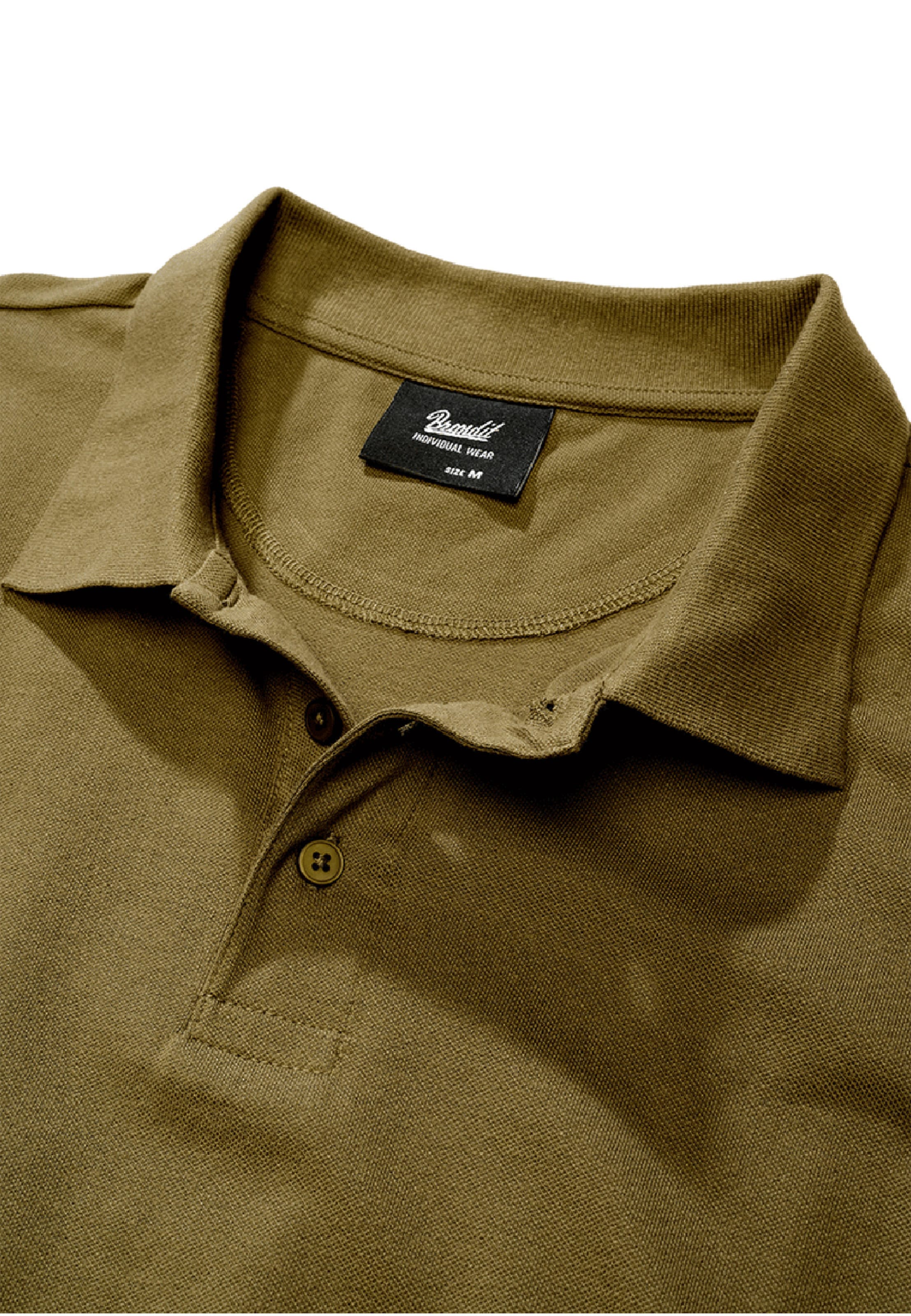 Brandit Poloshirt in Grün