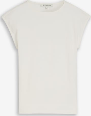 TOM TAILOR DENIM T-Shirt in Weiß: Vorderseite