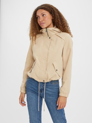 VERO MODA Between-Season Jacket 'Zoa' in Beige: front