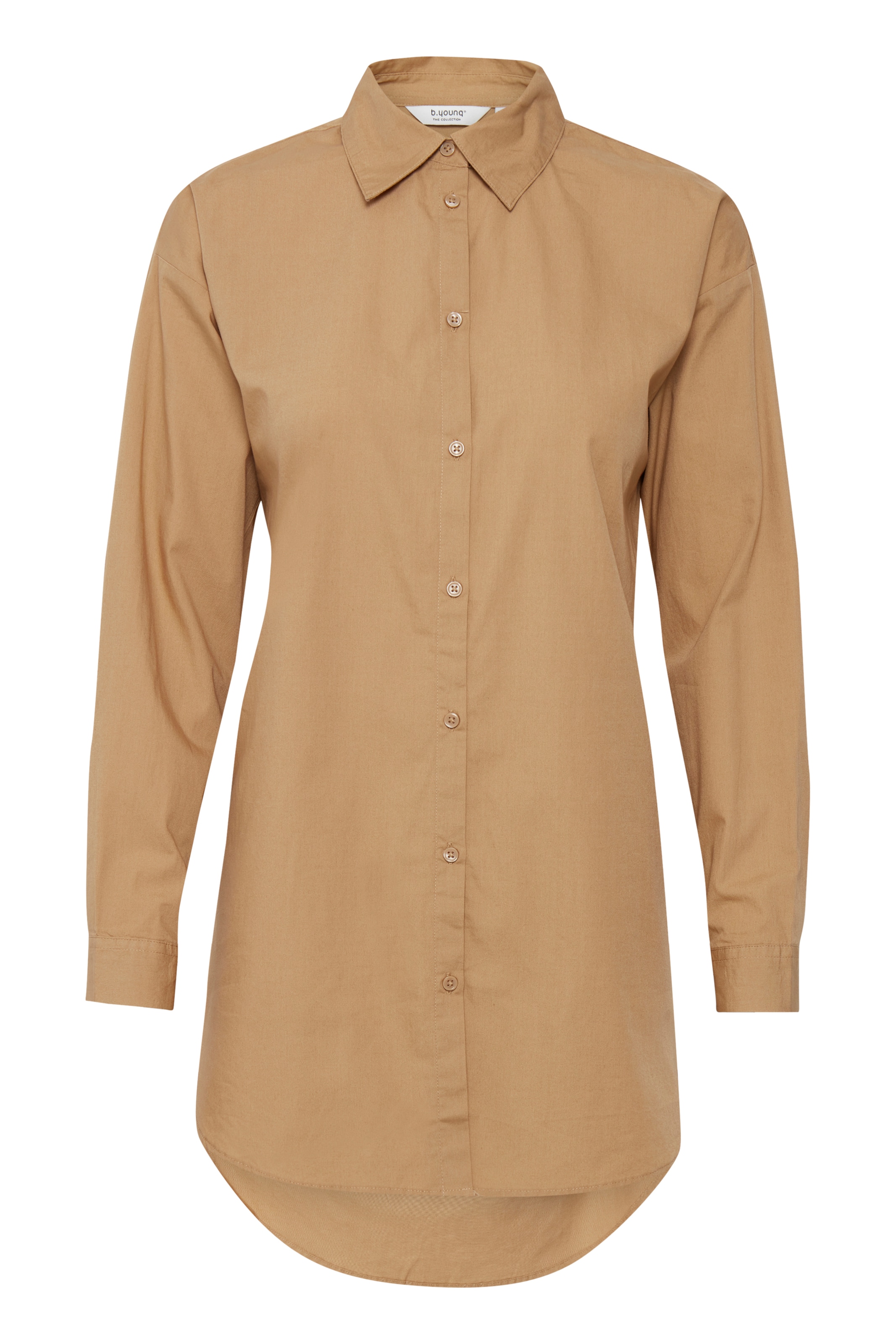 b.young Bluse 'GAMZE' in Beige: Vorderseite