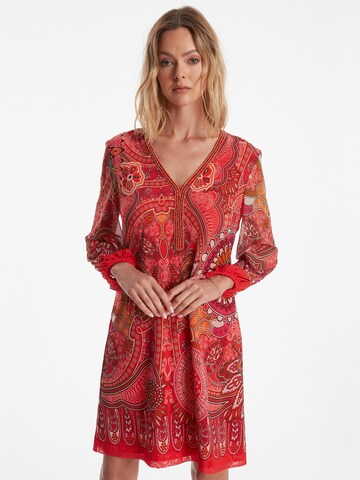 Ana Alcazar Dress 'Zevony' in Red: front