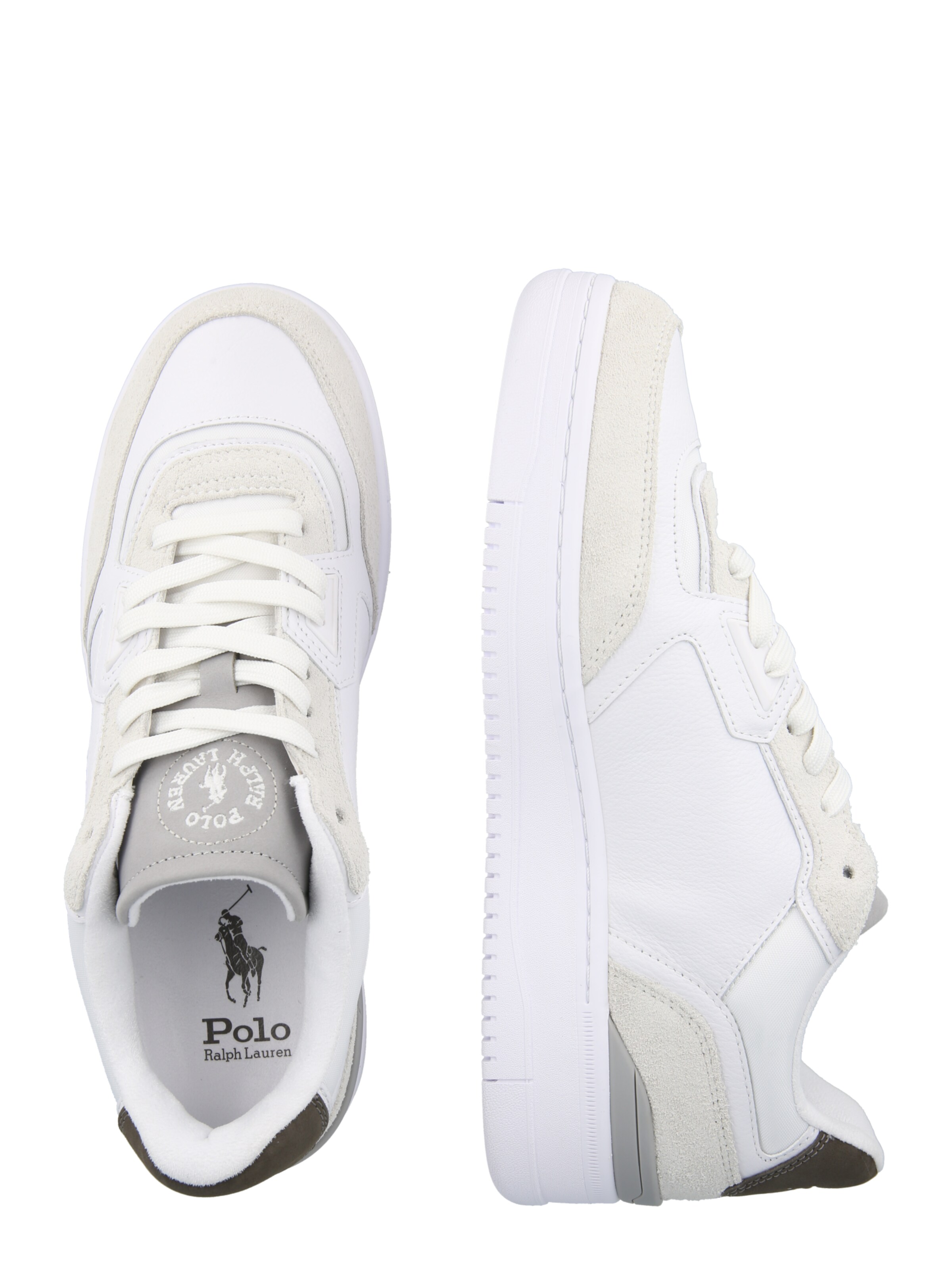 Polo Ralph Lauren Σνίκερ χαμηλό σε λευκό