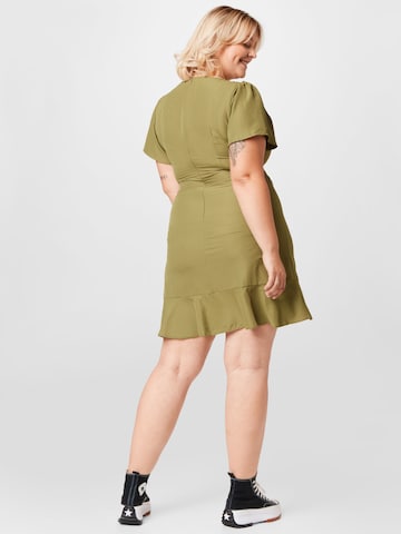 Rochie de la Trendyol Curve pe verde