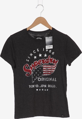 Superdry T-Shirt M in Grau: predná strana