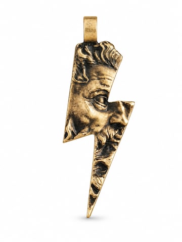 REYTEL Přívěsek 'ZEUS. LIGHTNING' – žlutá: přední strana