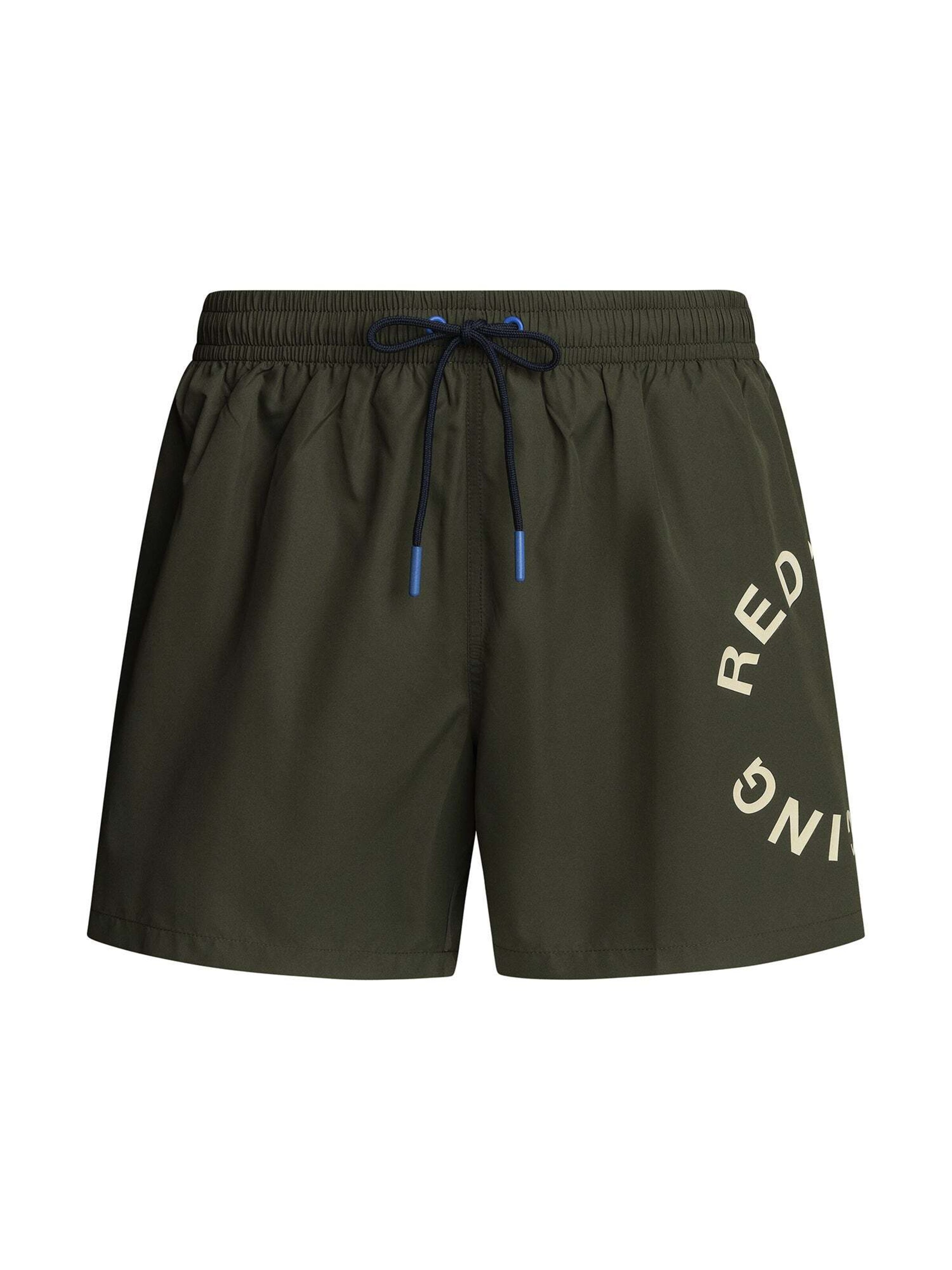 Red Bull Racing x Pepe Jeans Zwemshorts in Groen: voorkant