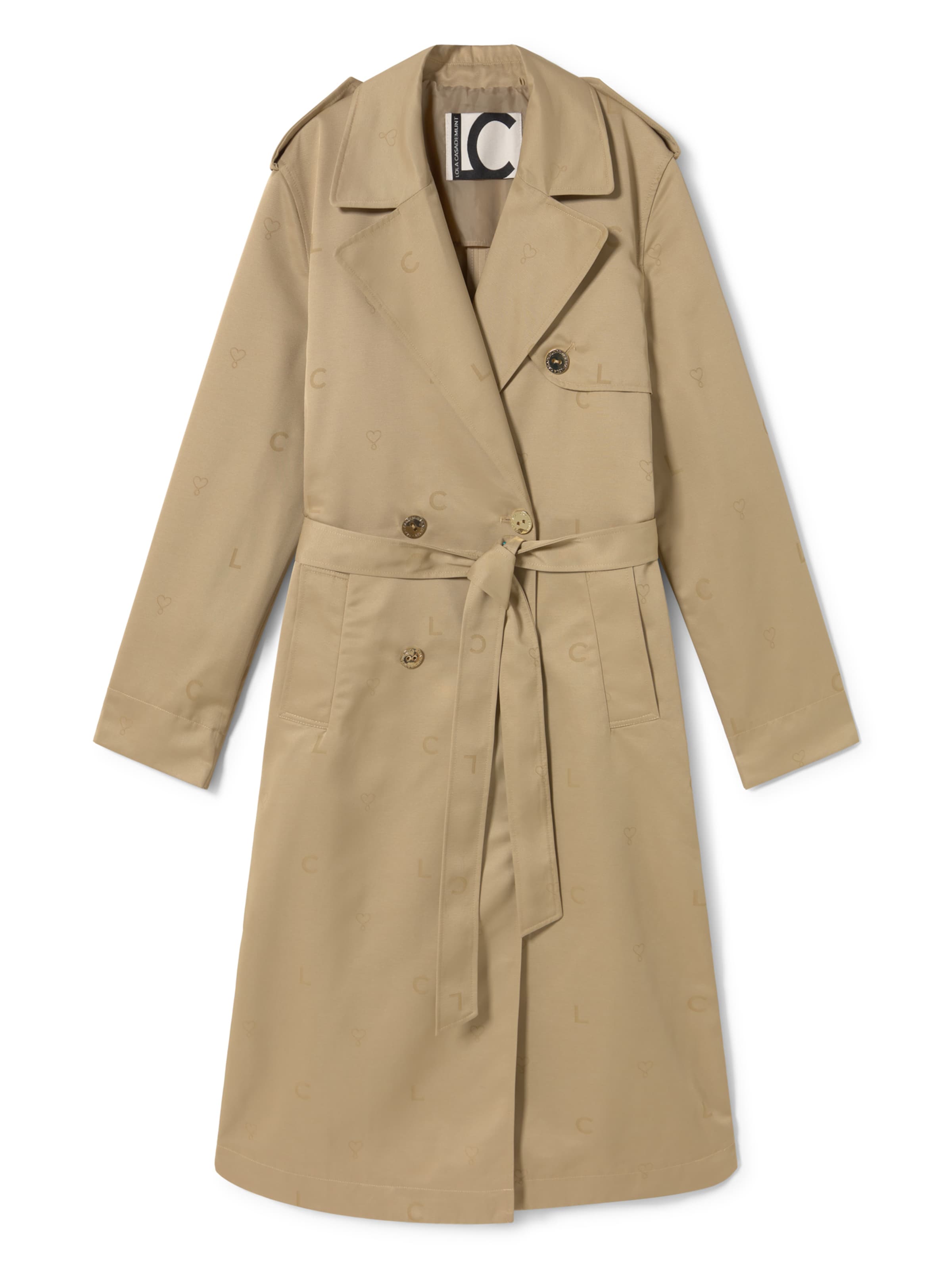 Lola Casademunt Between-seasons coat in Brown, Item view