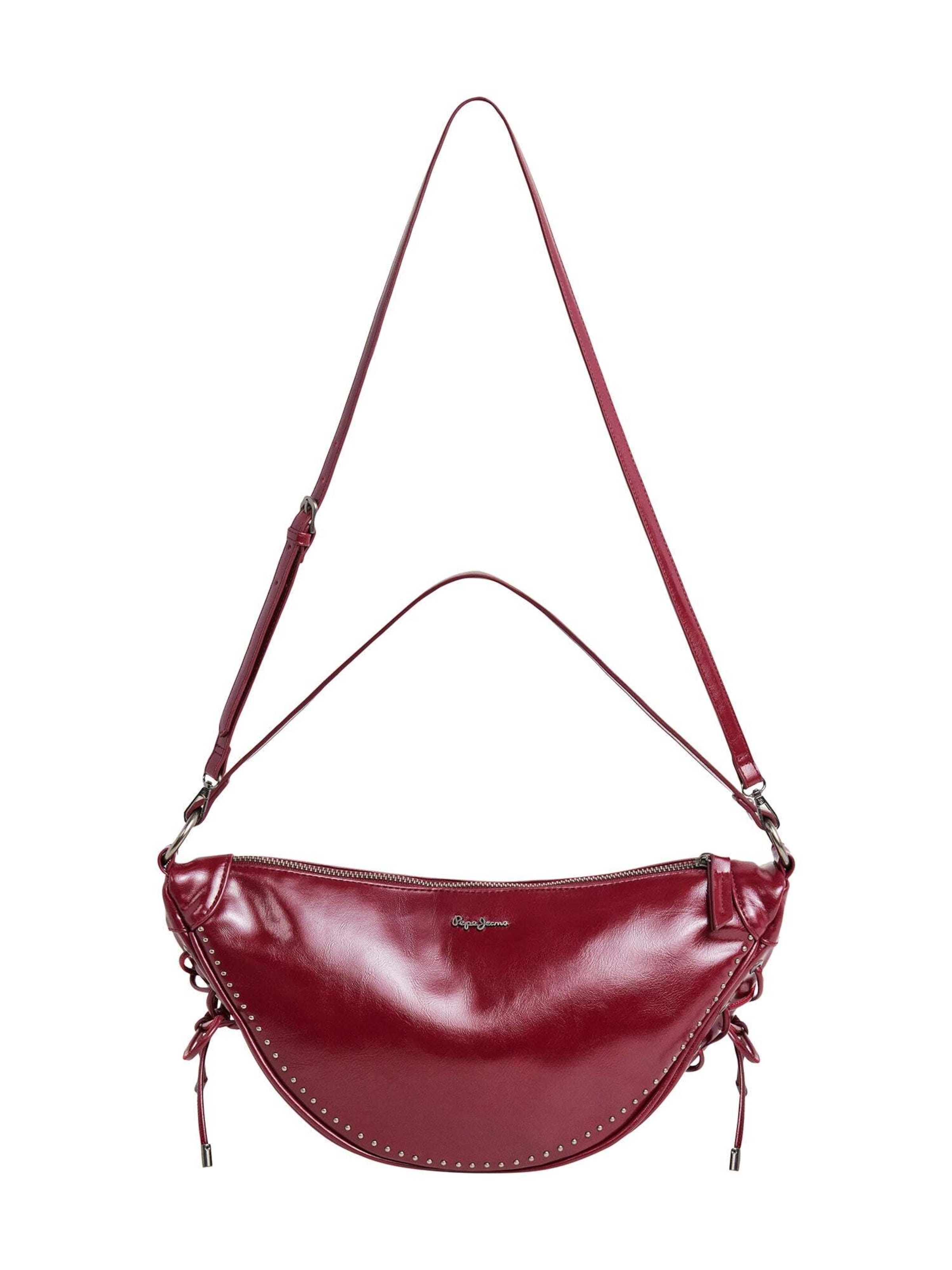 Borsa a spalla 'Hannah Lace' di Pepe Jeans in rosso