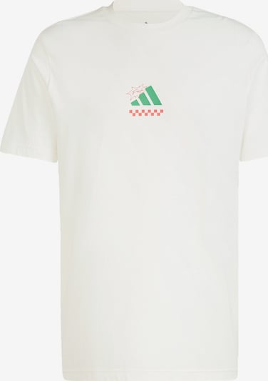 ADIDAS SPORTSWEAR Koszulka funkcyjna 'Lounge Pizza' w kolorze zielony / czerwony / białym, Podgląd produktu