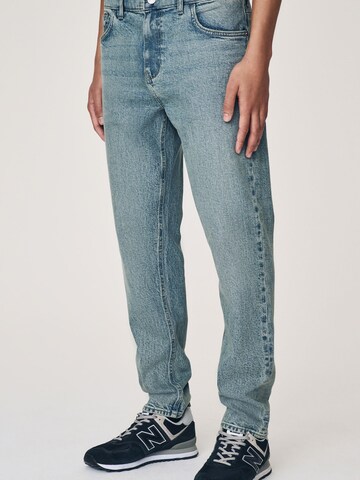 Regular Jeans de la Next pe albastru: față