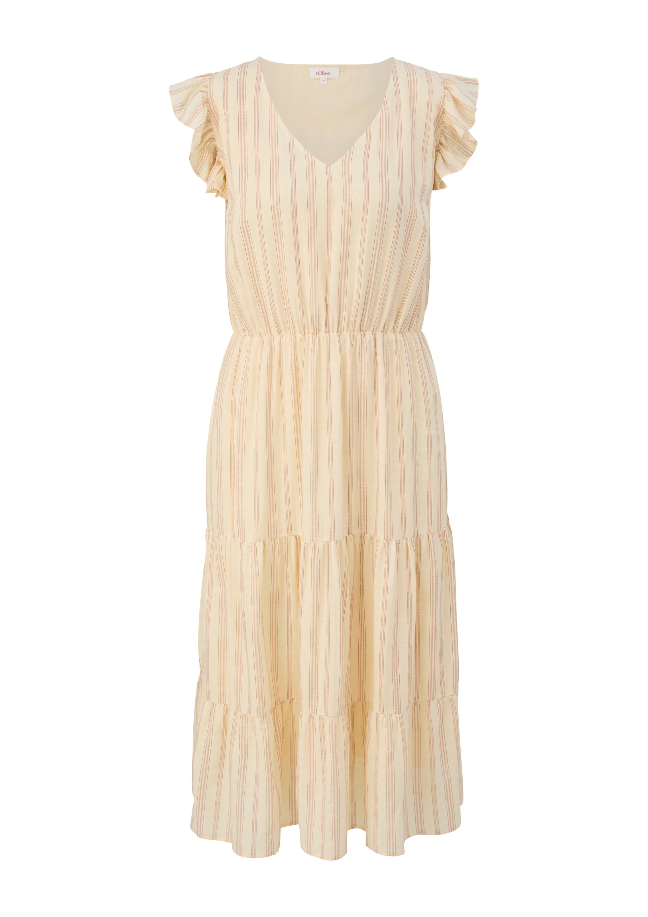 Robe s.Oliver en jaune : devant