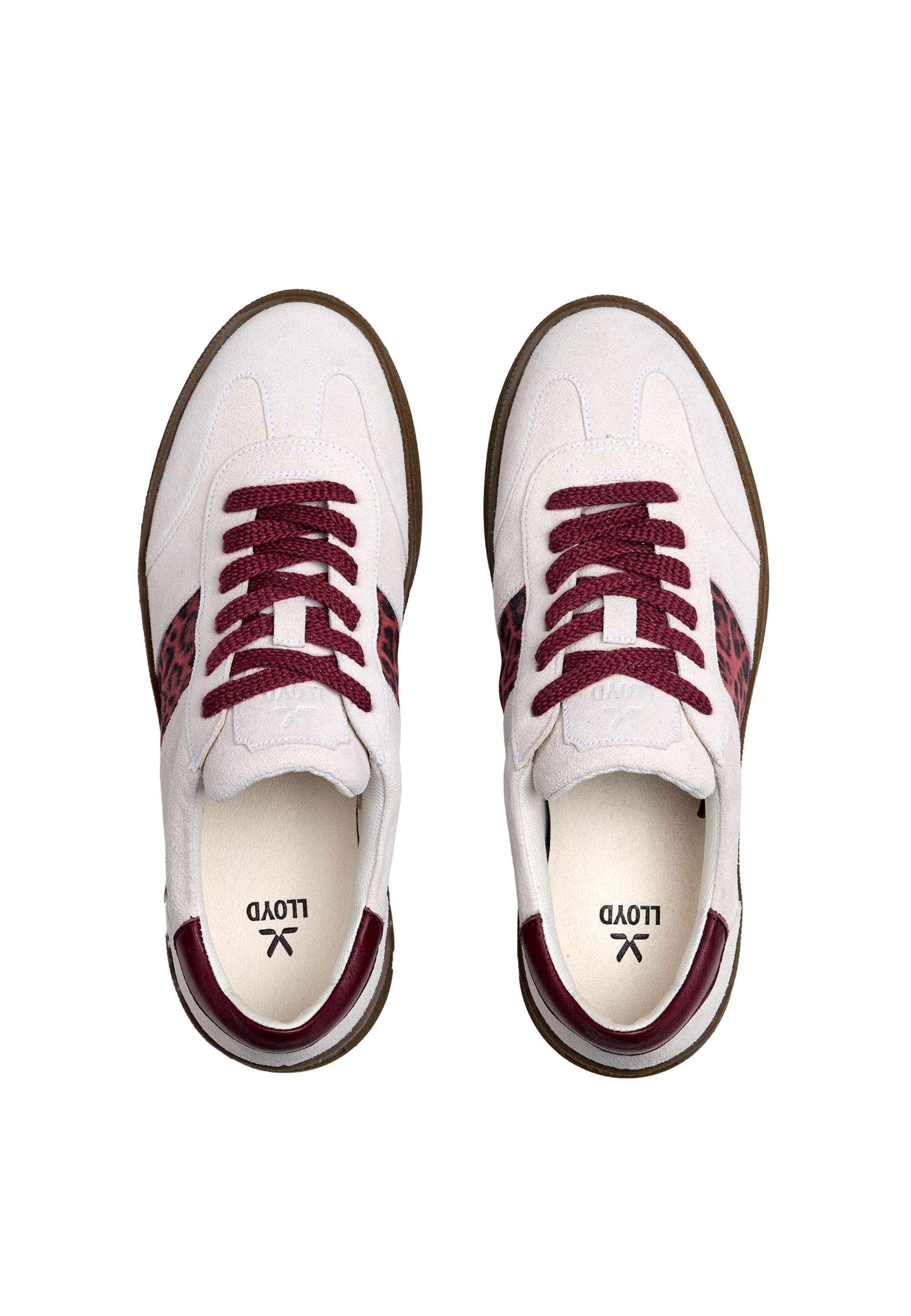 LLOYD Platform trainers 'Aria' in White