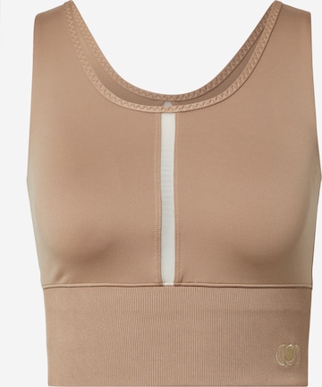 PUMA Sporttop 'EXHALE' in Bruin: voorkant