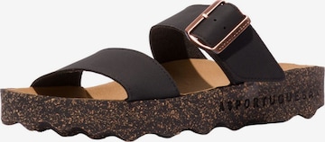 Mule Asportuguesas en noir : devant