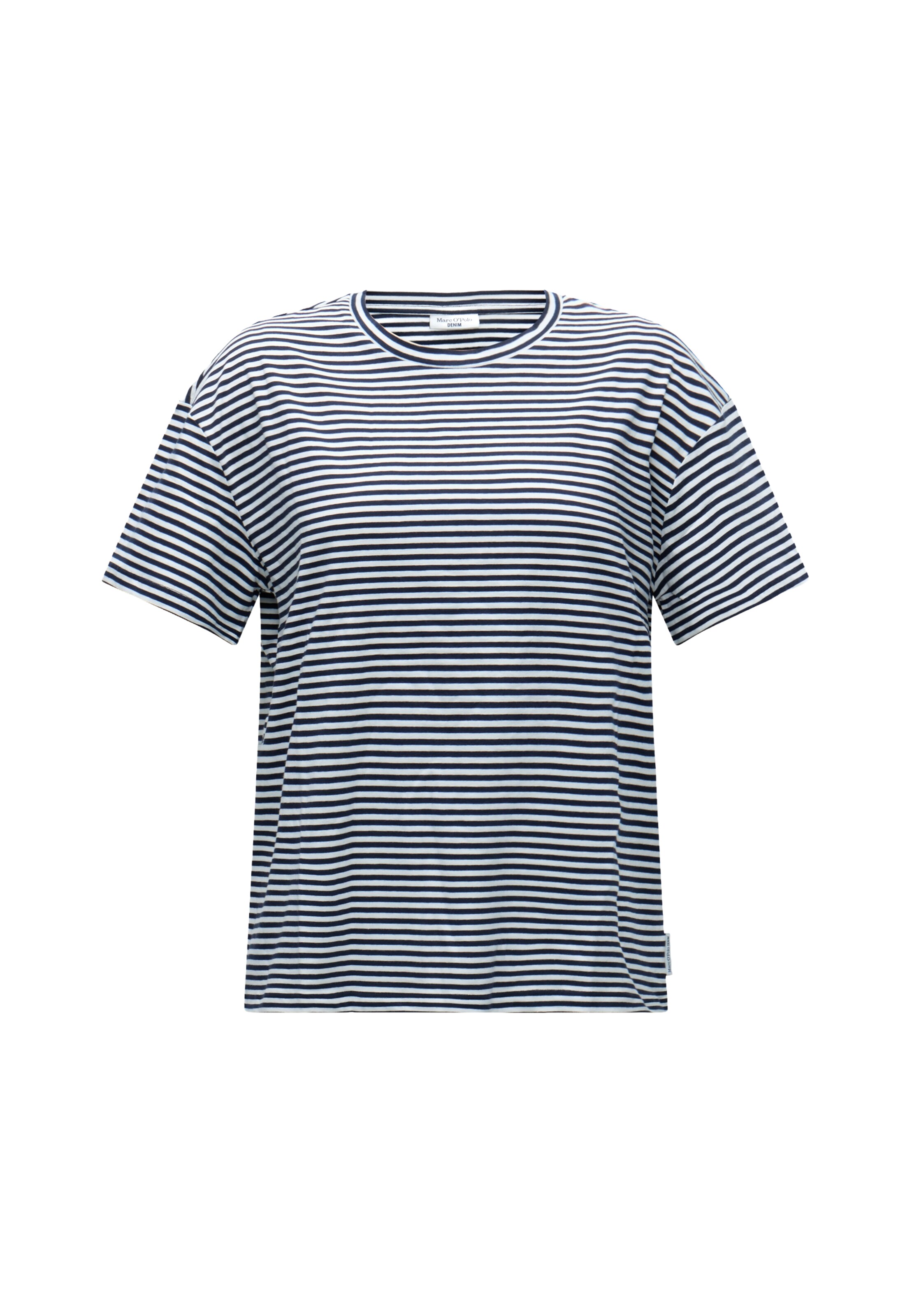 Marc O'Polo DENIM T-Shirt in XS in dunkelblau / weiß, Produktansicht