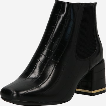 Ankle boots 'DONALD' di NEW LOOK in nero: frontale