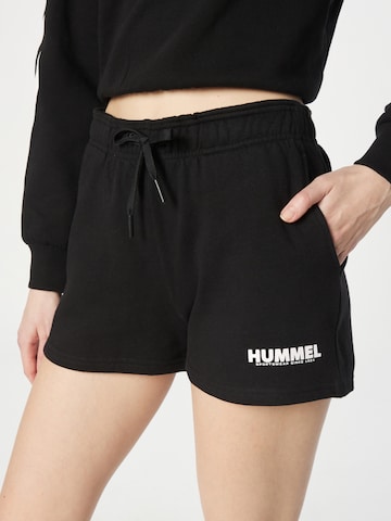 Hummel Regular Sports trousers in Black