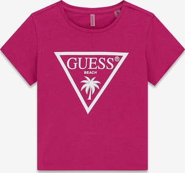 GUESS Shirt in Pink: front
