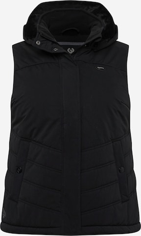 Ragwear Plus Vest 'HESTY' in Black: front