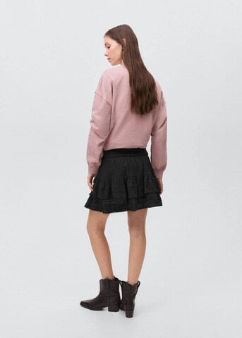MANGO TEEN Rock 'Hug' in Schwarz